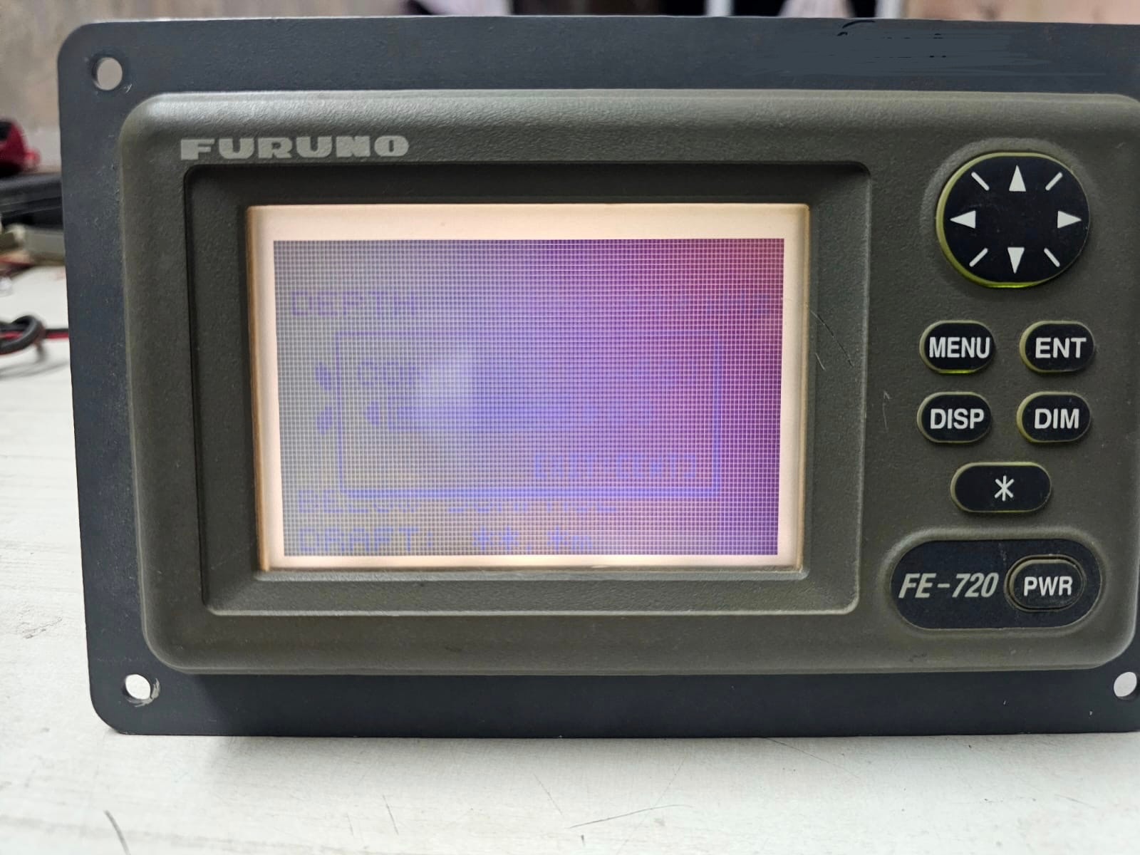 Furuno FE-720 marine navigation display