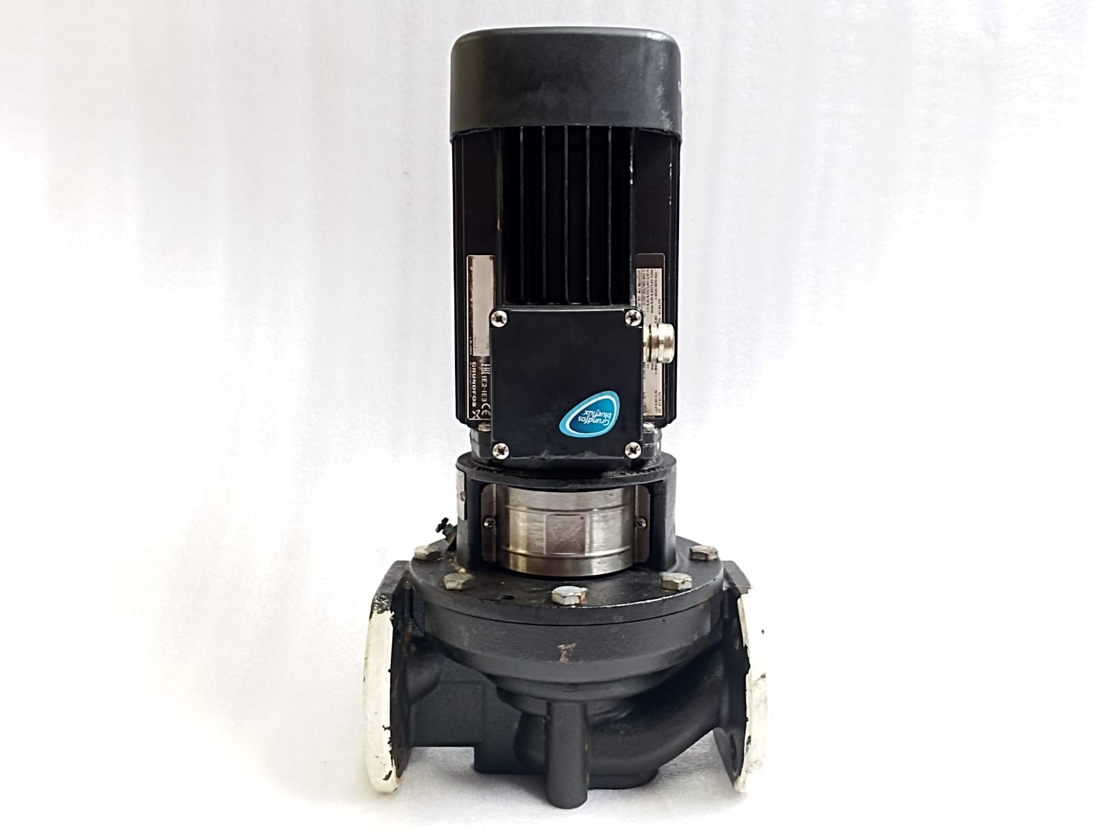Industrial electric pump motor assembly