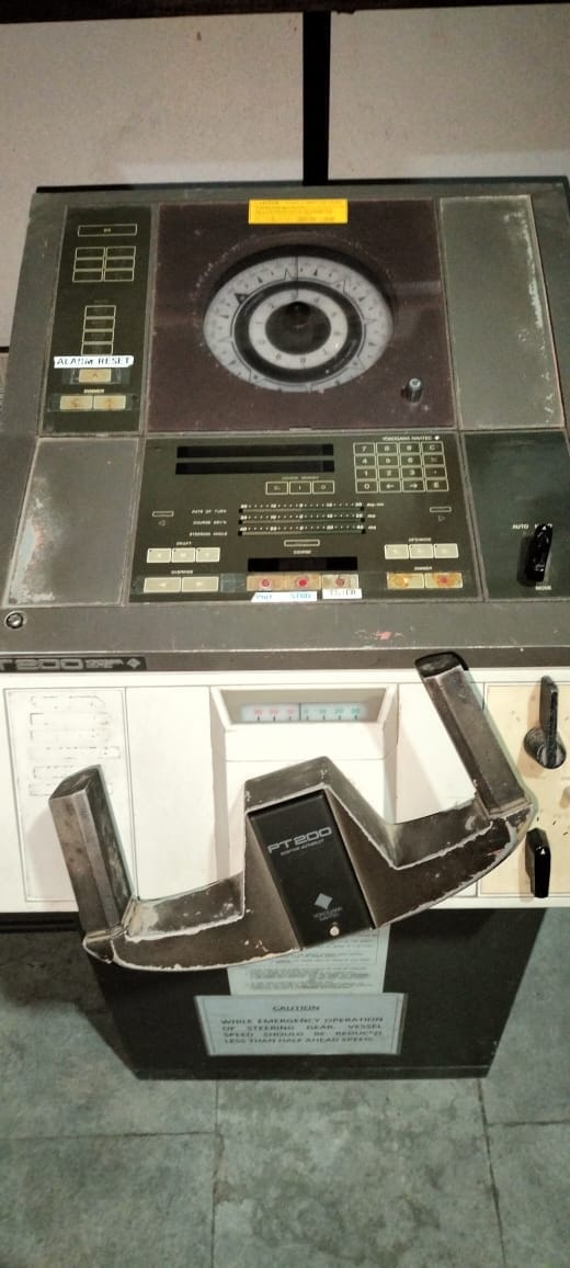 Vintage aircraft flight simulator control panel
