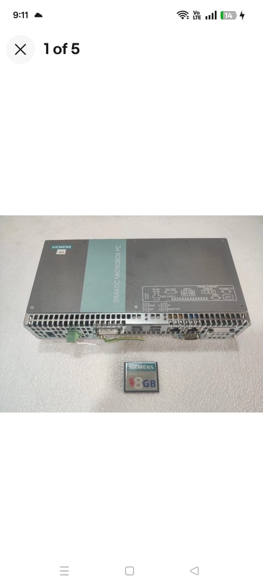 Siemens SIMATIC Microbox PC with memory card