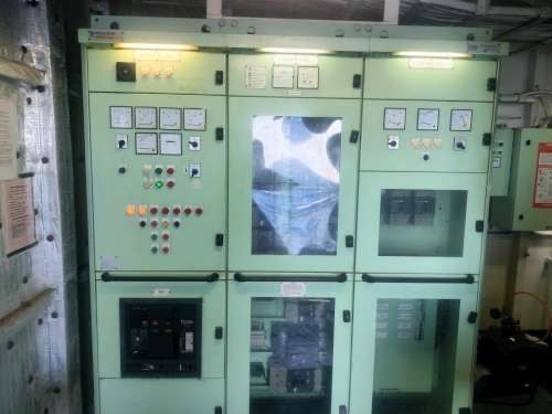 Industrial electrical control panel cabinet