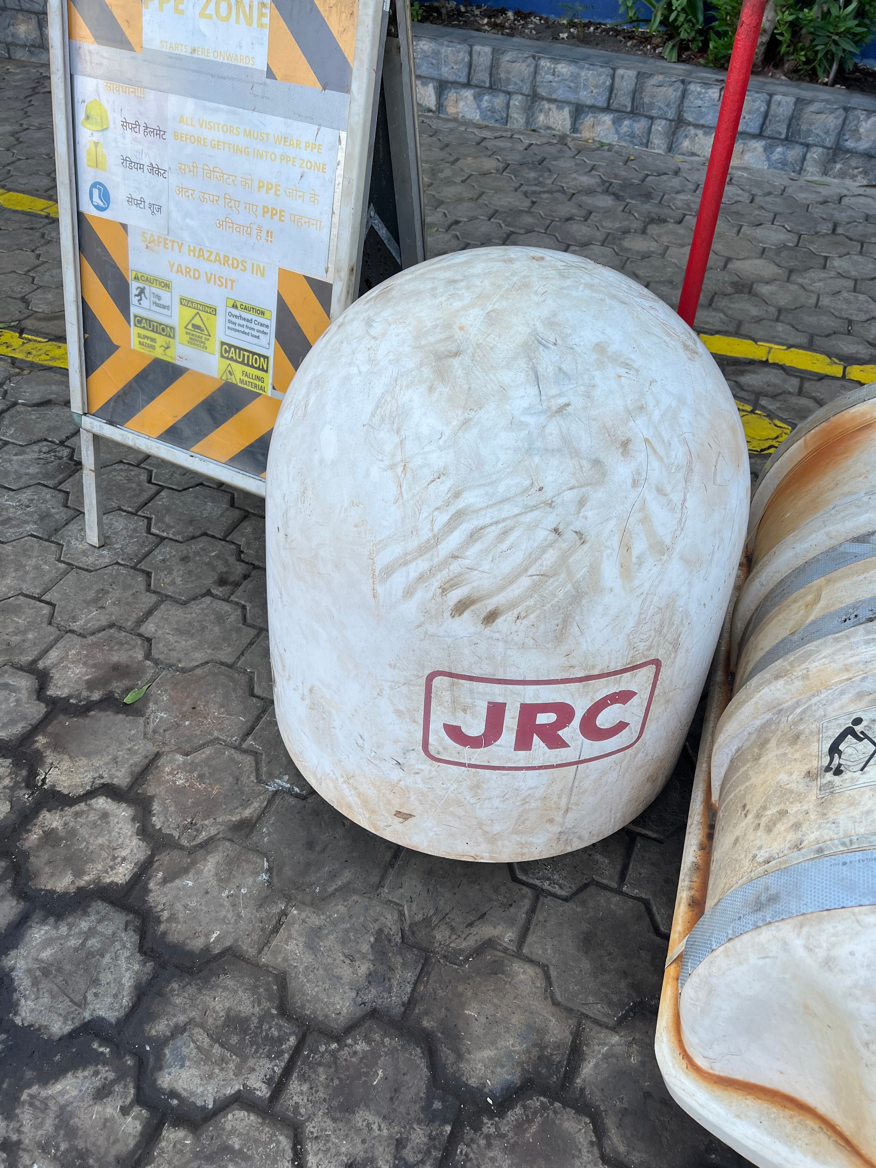 Marine equipment part