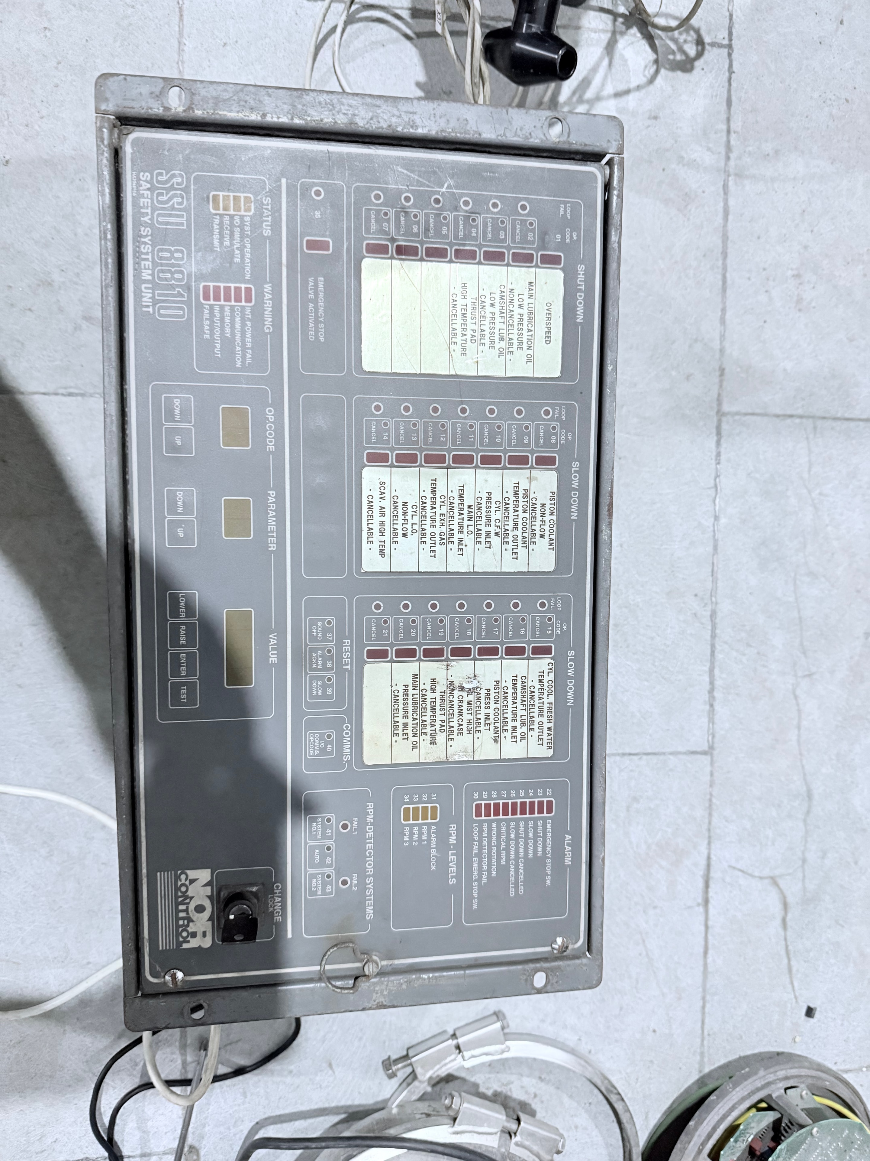 Marine engine component