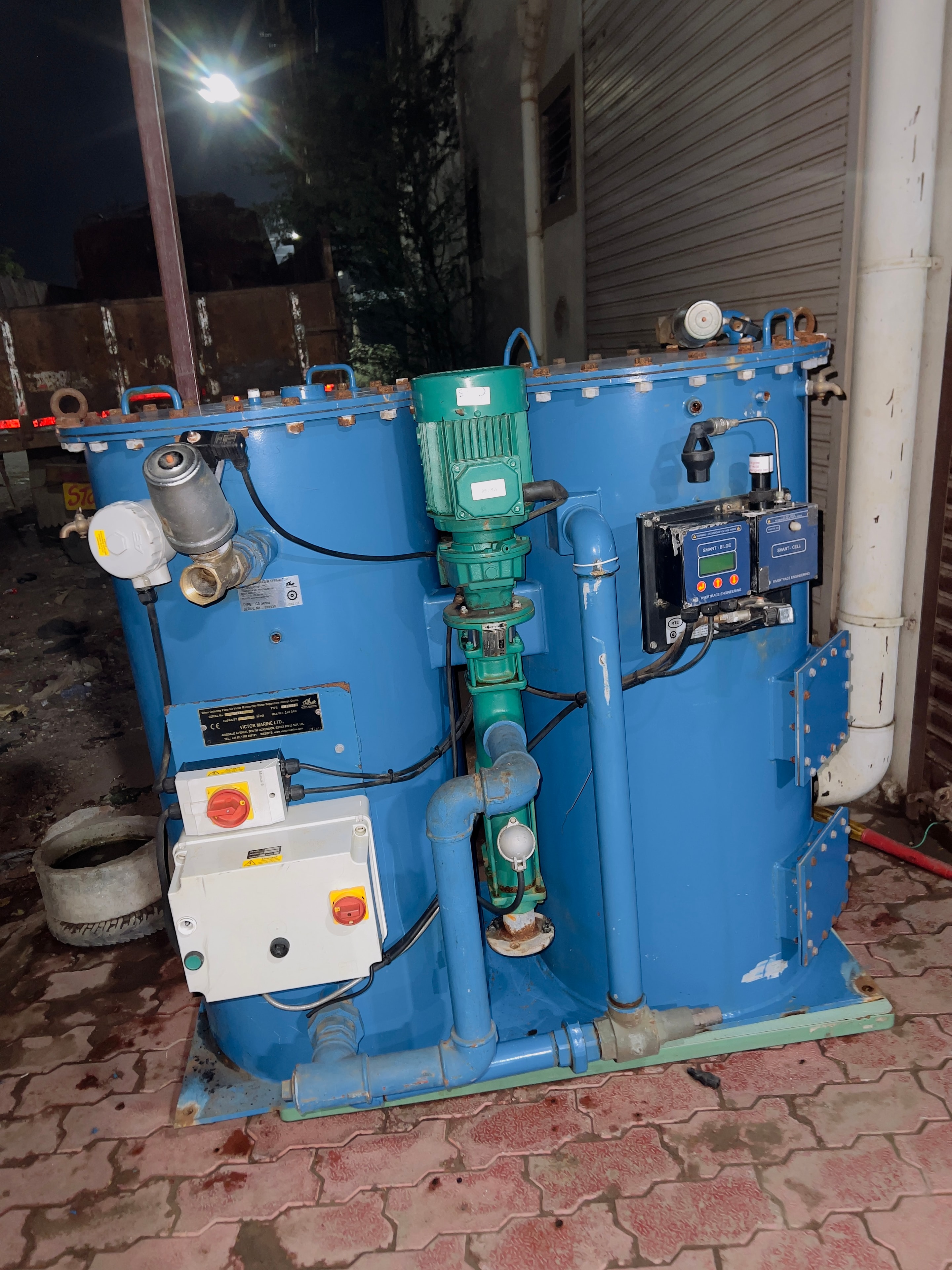 Marine equipment component
