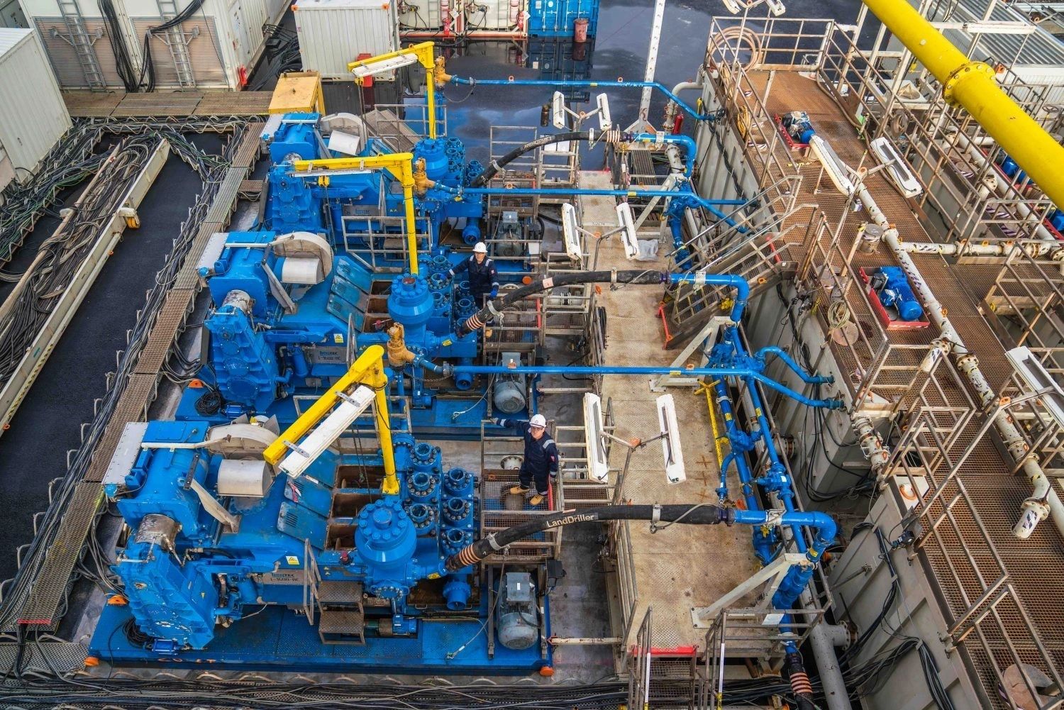 Industrial drilling equipment